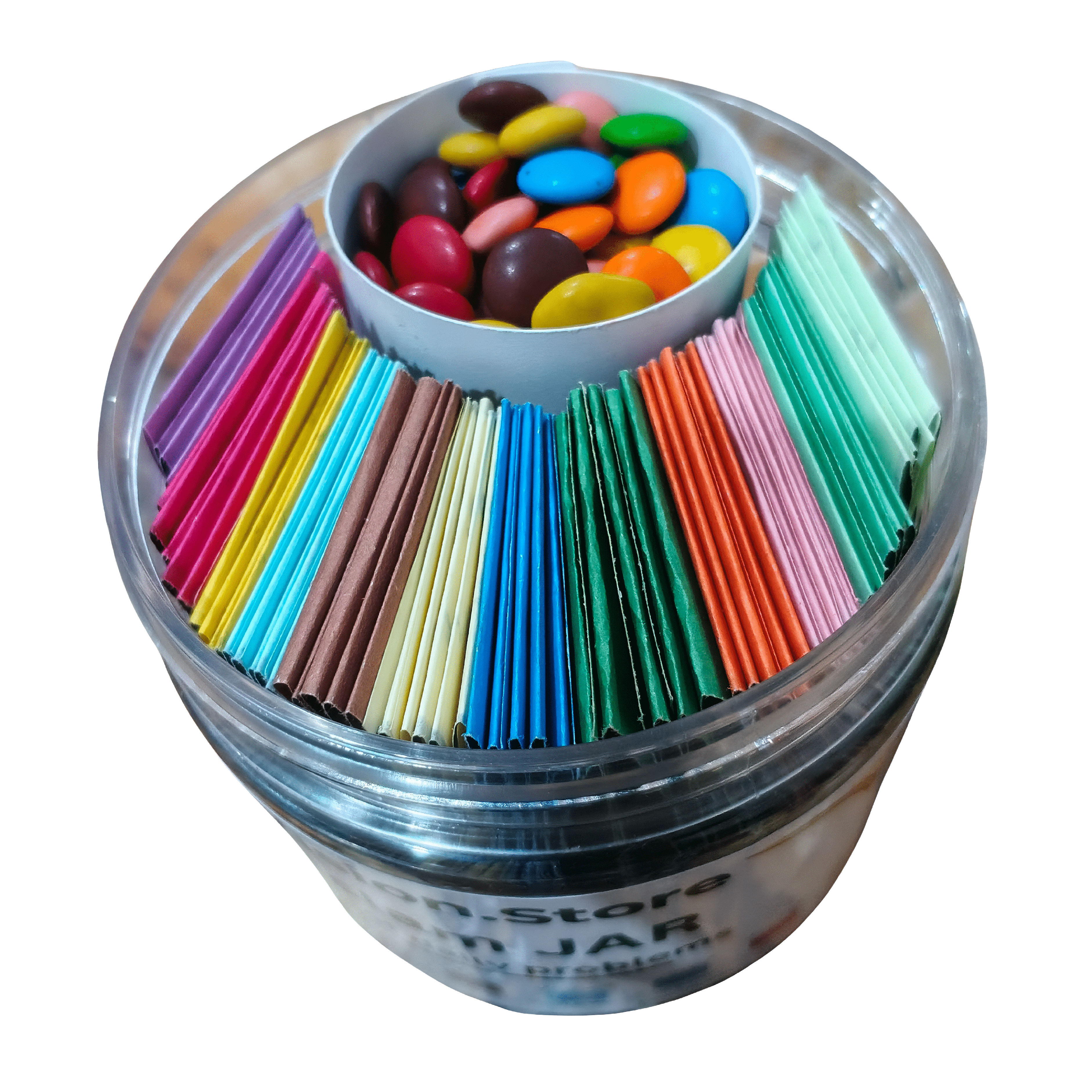 The Islam JAR | Quranic Solutions Jar with Candy/Bunties - Solve Anxiety, Family, Health Problems | Islamic Gift