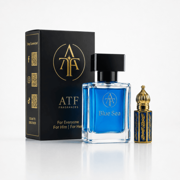 ATF Blue Sea 2 in 1 Perfume Plus Attar | Premium Inspired Fragrance | ATF Fragrances